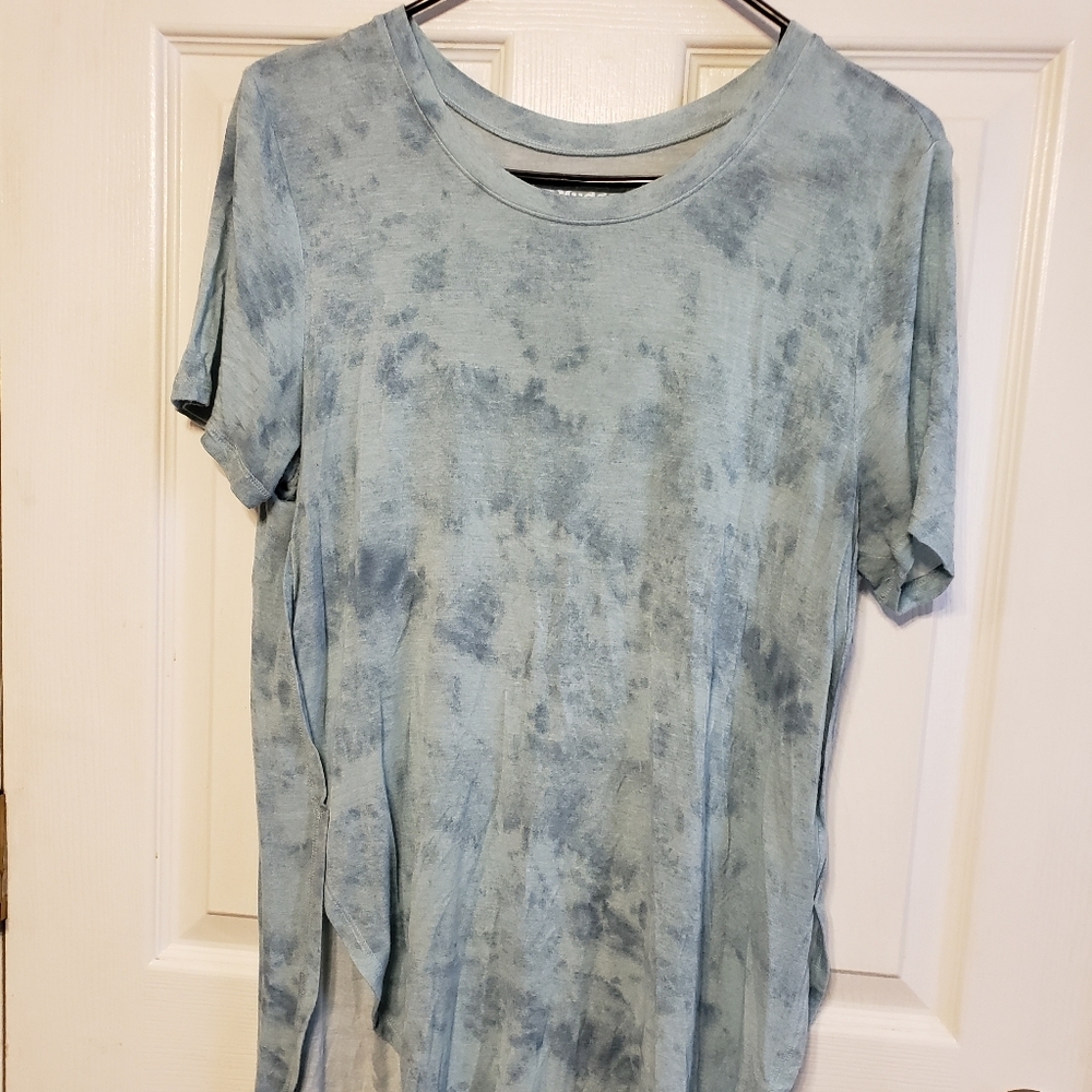 Blue Daydream Flowy T-Shirt